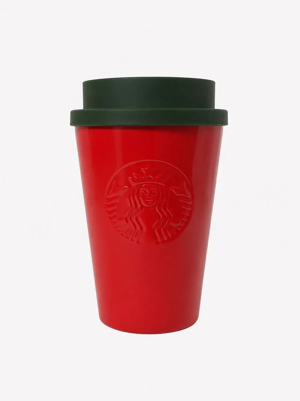 Starbucks Holiday 2025 Red Green Travel Tumbler 11 oz 325ml Stainless Steel/New